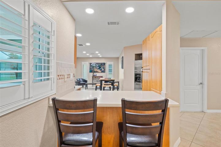 Looking into the Kitchen
