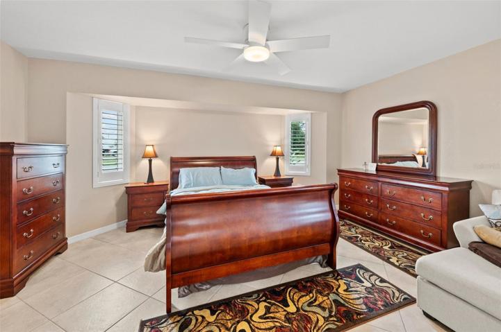 Master Bedroom (his and her closets)