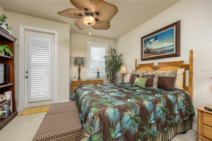 Bedroom 2 with private balcony!