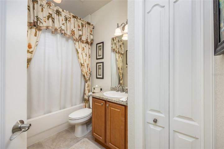 Bathroom 3 on main level for Guests and Bedroom 3