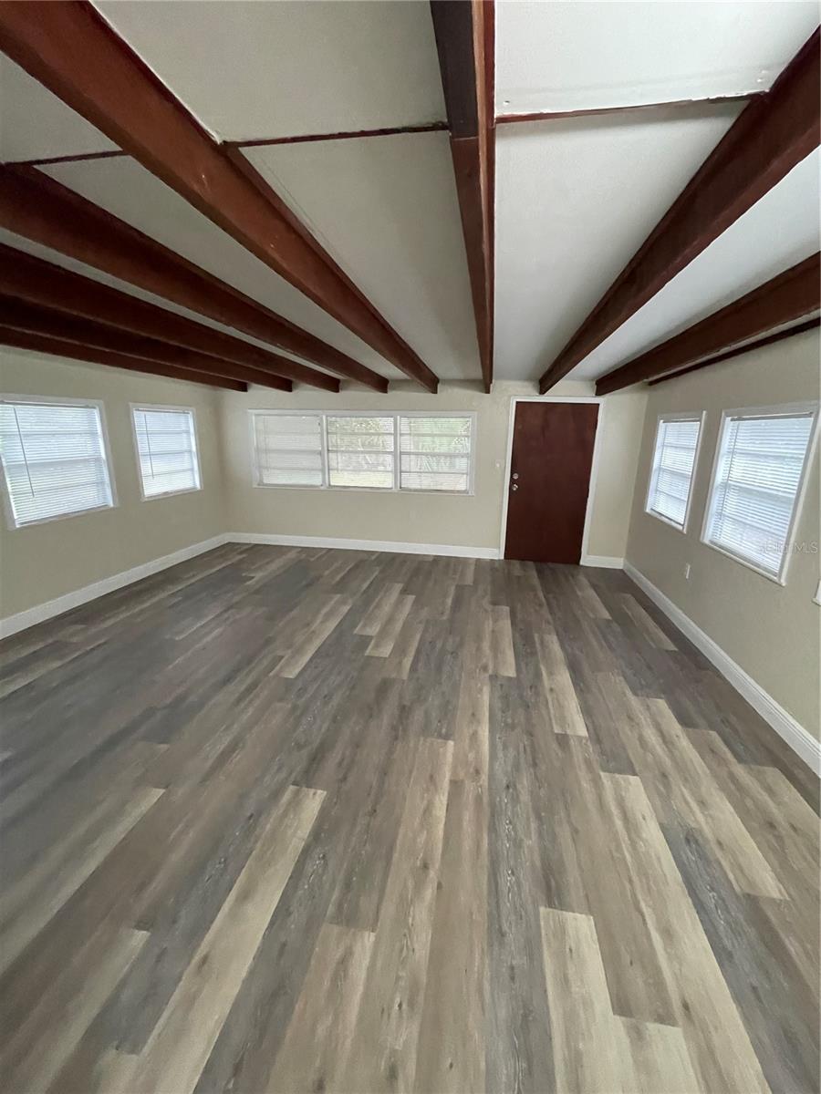 Family Room with Backyard Access