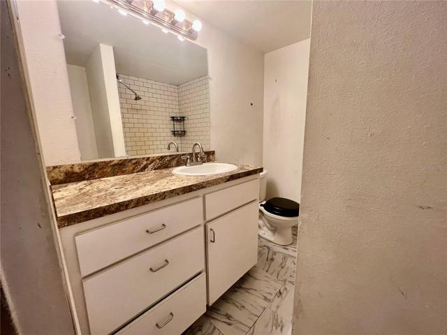 Bathroom with walk-in shower