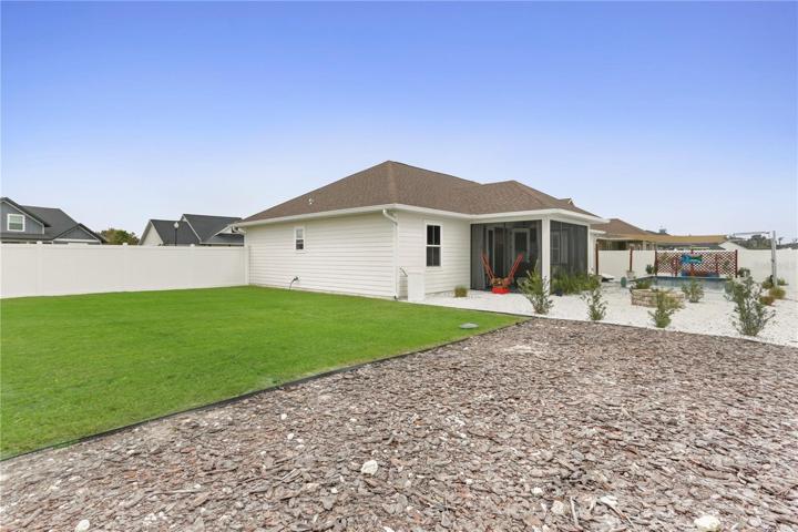 Still plenty of green grass on the westside of the house!