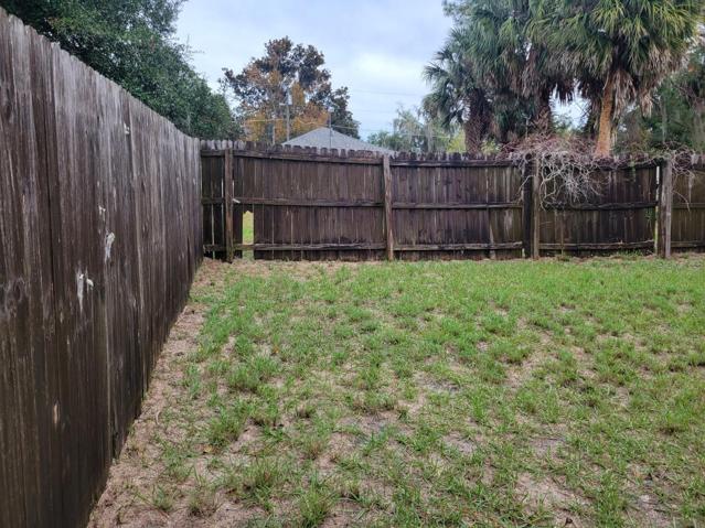 Back yard