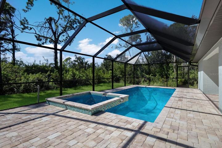 Heated pool & spa