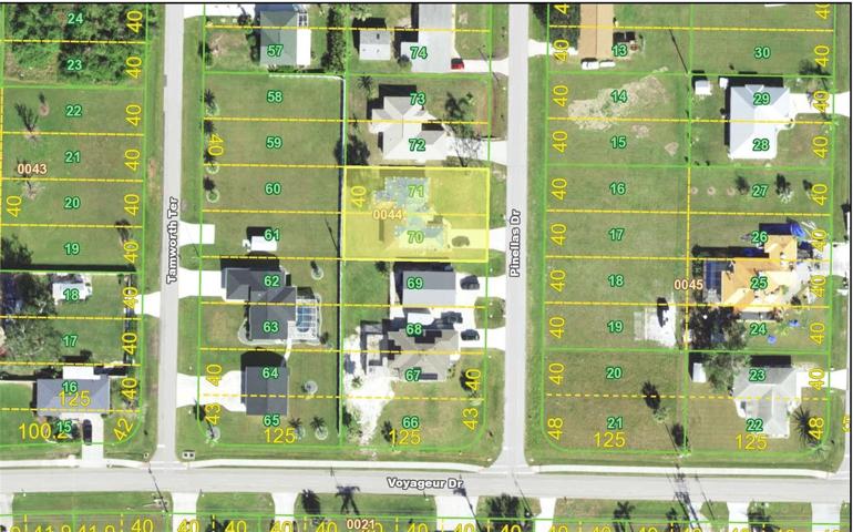 Aerial view of location