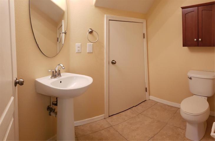Half bath downstairs