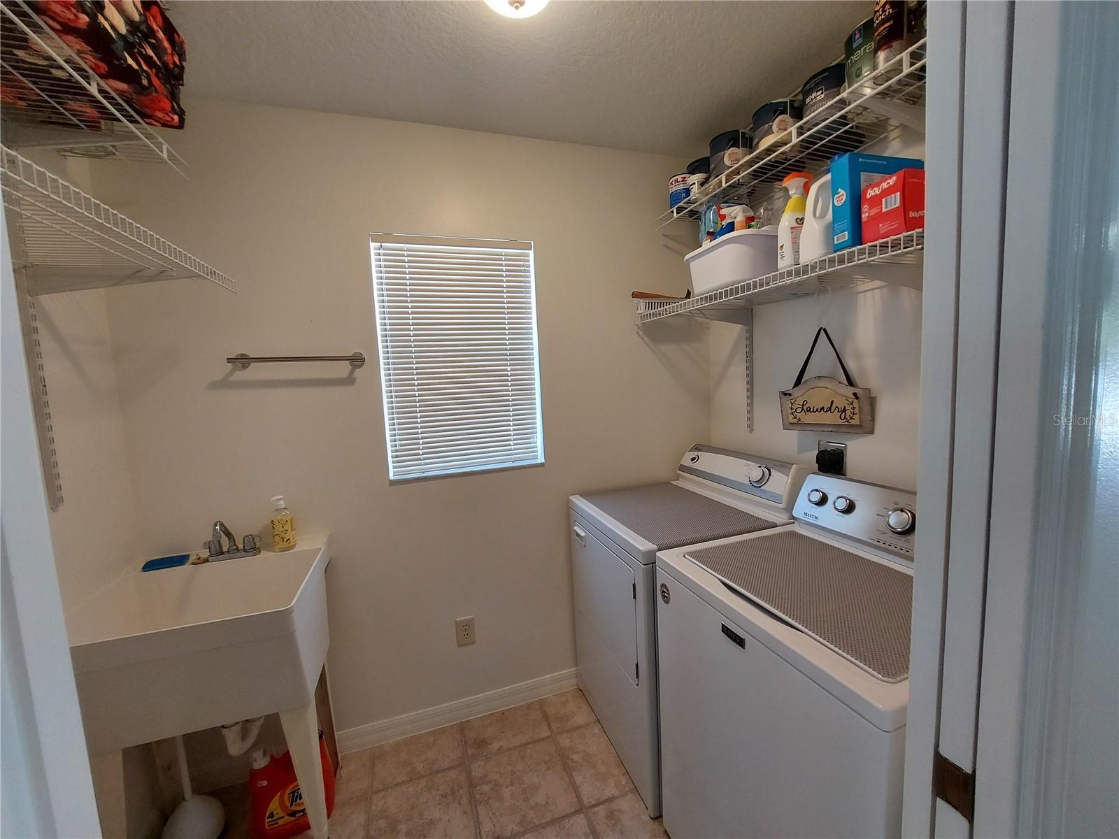 Full size laundry in villa