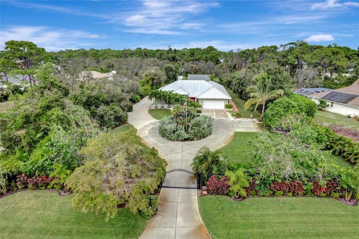 Entrance to your private Englewood Gardens Estate