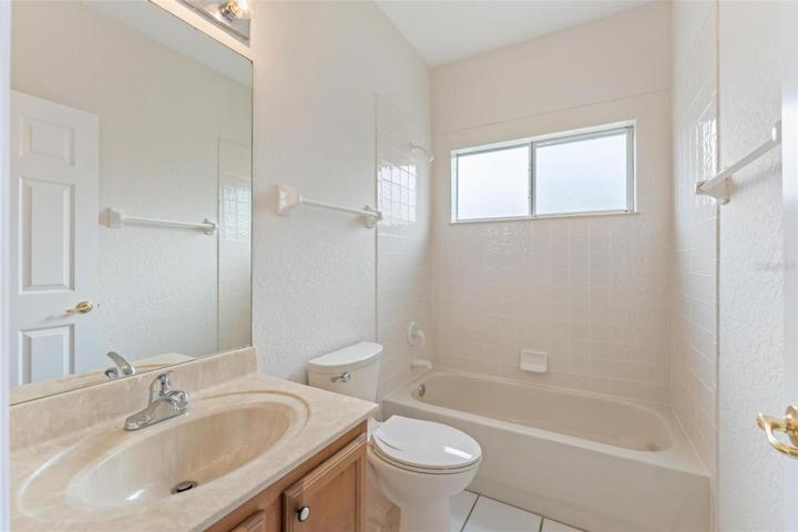 GUEST BATH with tub/shower