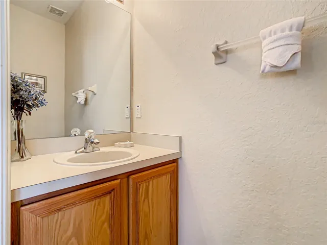 Downstairs half bath