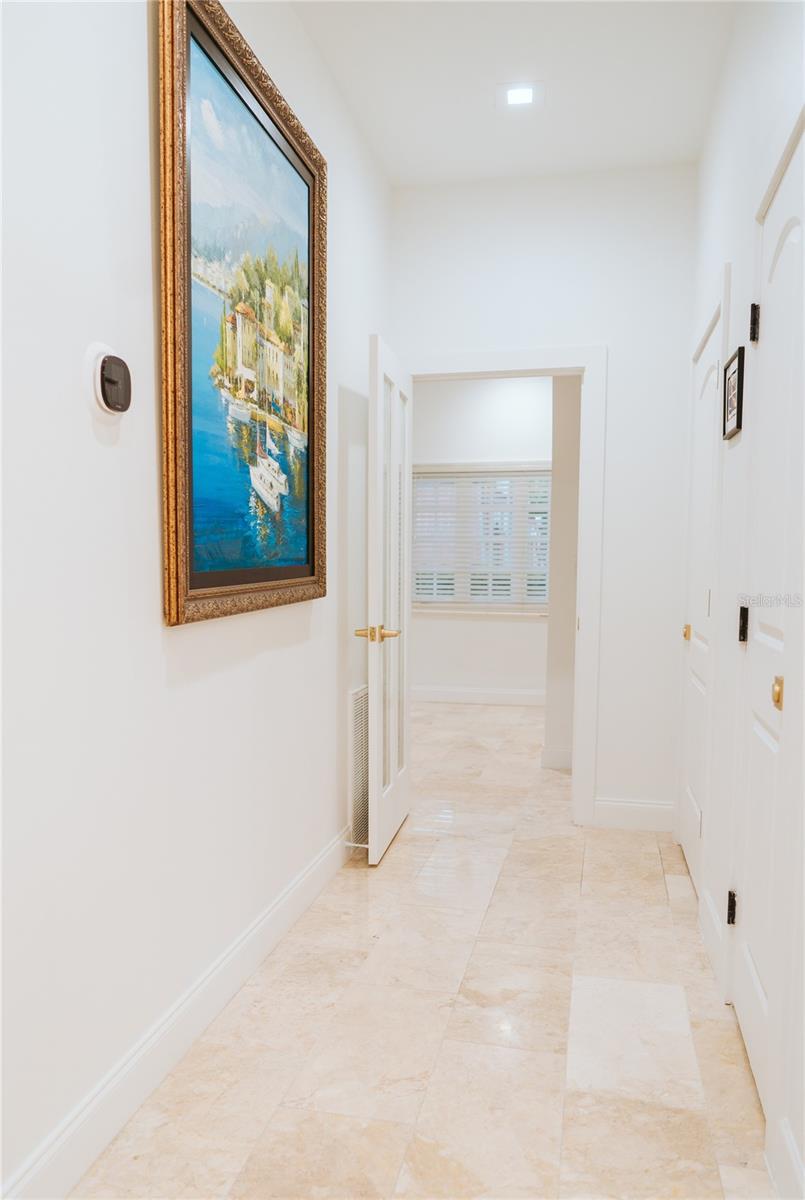Hallway to Right-Wing Suite