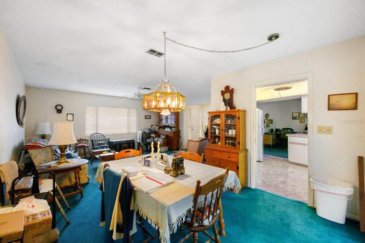 Dining area