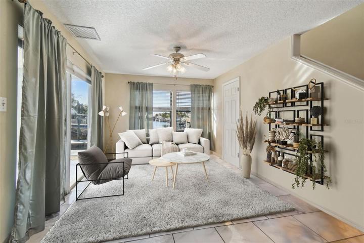 Multiple family room/ seating area