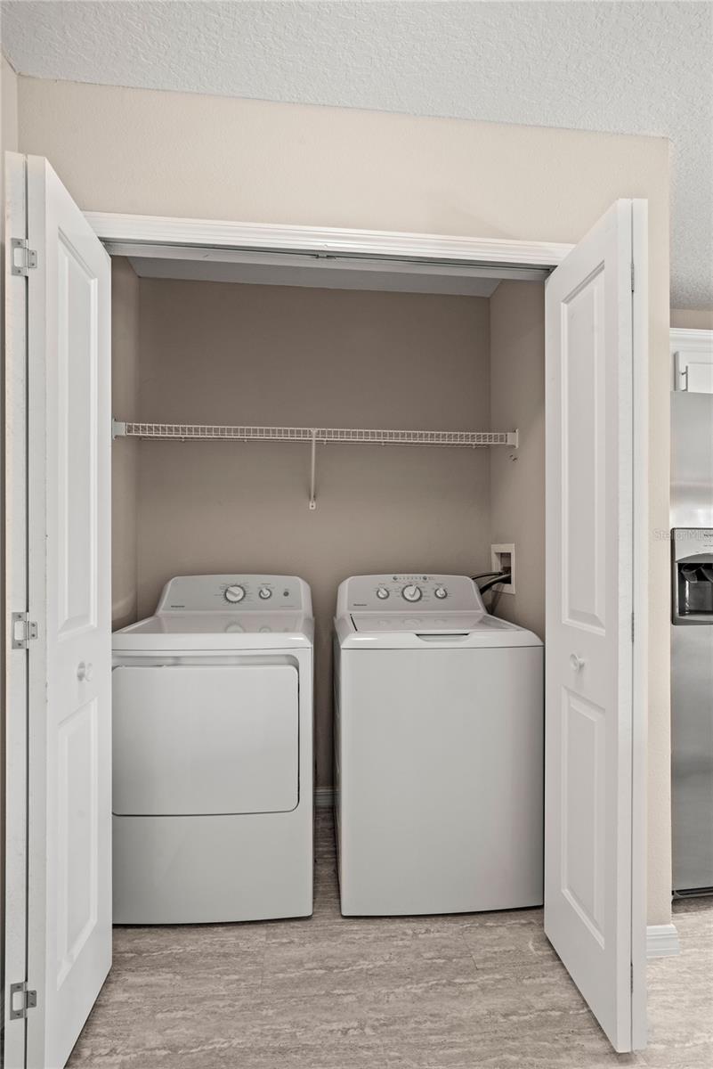 Washer and Dryer included in sale