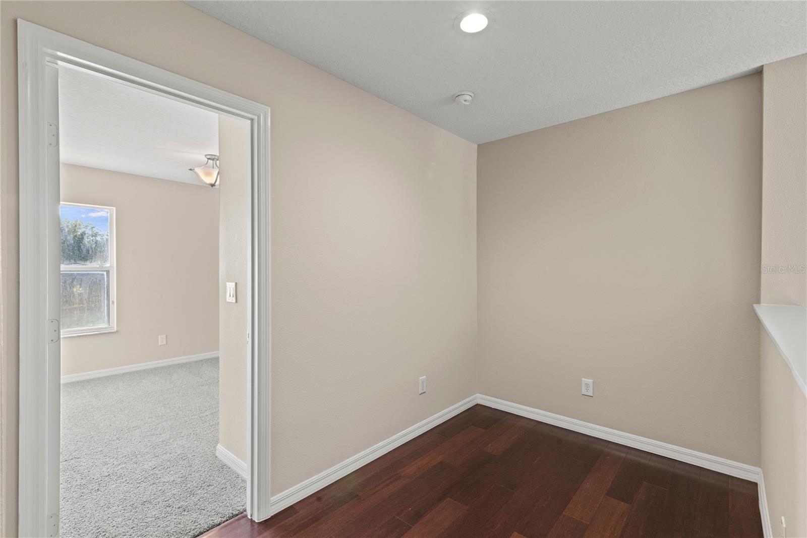 Flex space outside of Bedroom 4 creates the perfect spot for a study desk or play area.