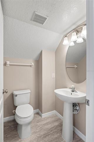 First floor guest half bath