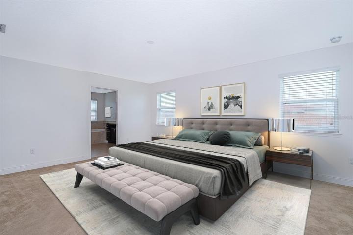 first floor master room