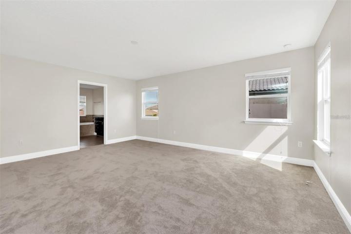 second floor master room