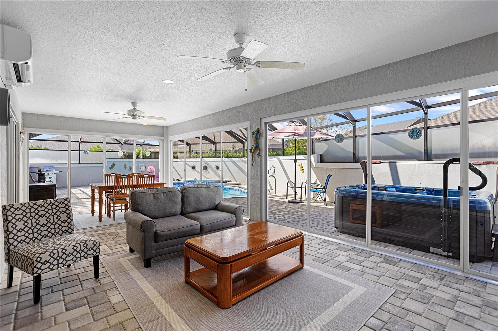 Enclosed Lanai adding 403 SF