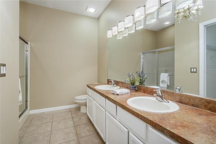 Master bathroom