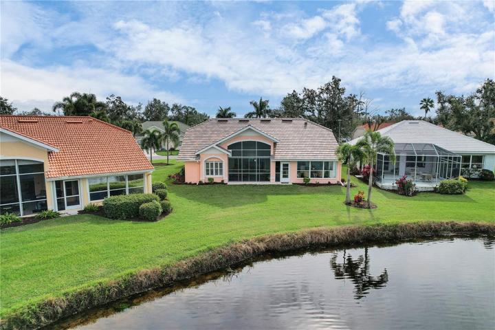 Rear Elevation/Pond View