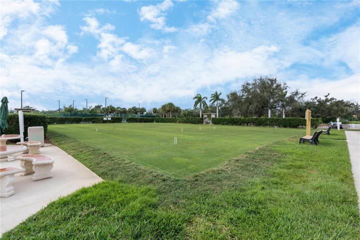 Croquet Area