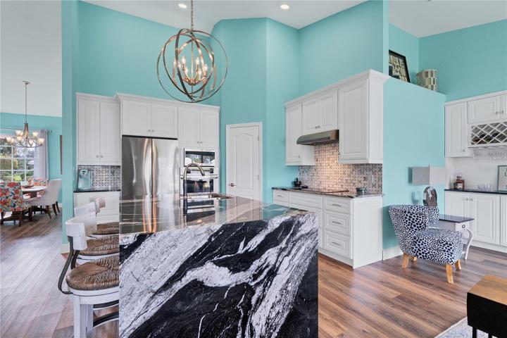 Kitchen with Granite Countertops