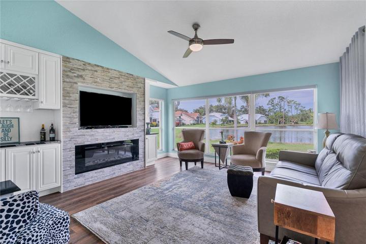 Great Room With An Abundance of Natural Light