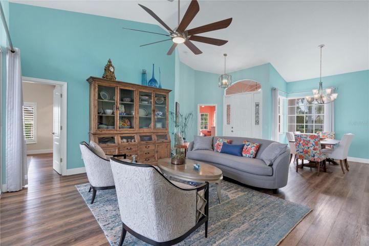Living Room/Sliding Doors to Lanai/Entry