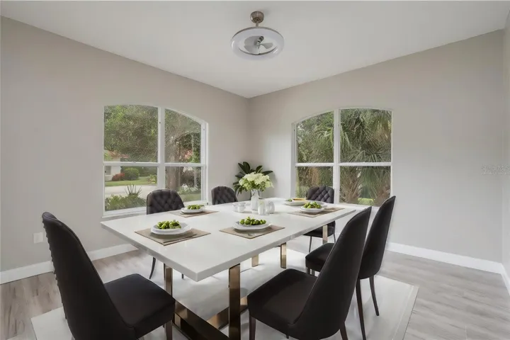 DINING ROOM shown virtually staged