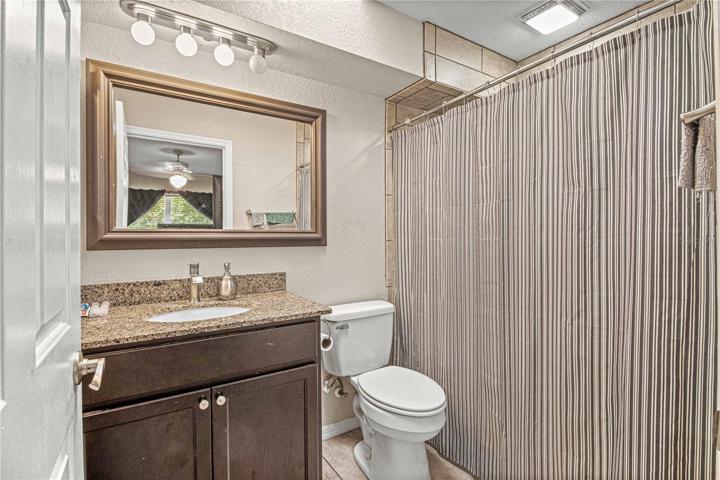 En suite bathroom
