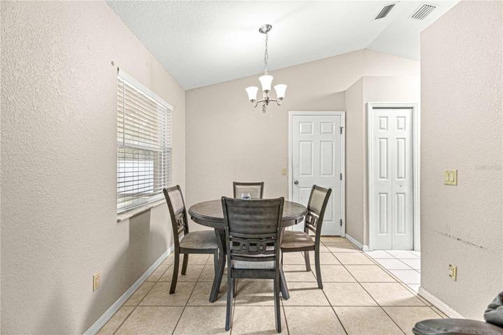 Dining area