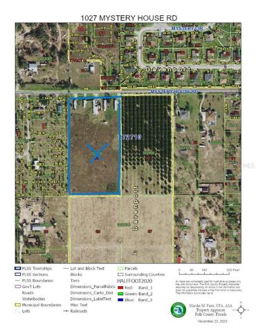 OVERHEAD VIEW OF PROPERTY JUST OFF POWERLINE ROAD DAVENPORT