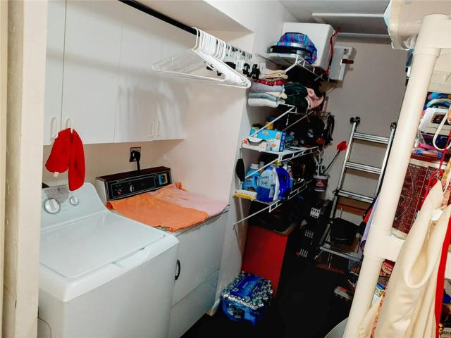 In-unit laundry with additional storage