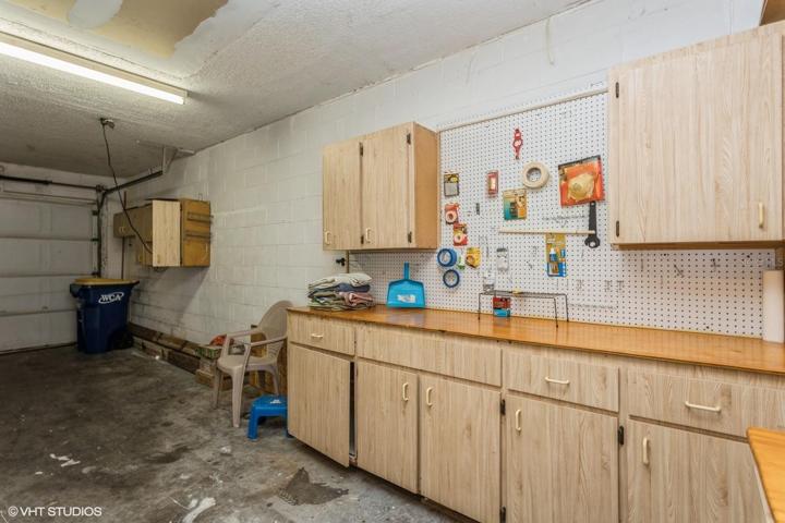 Garage with Workbench