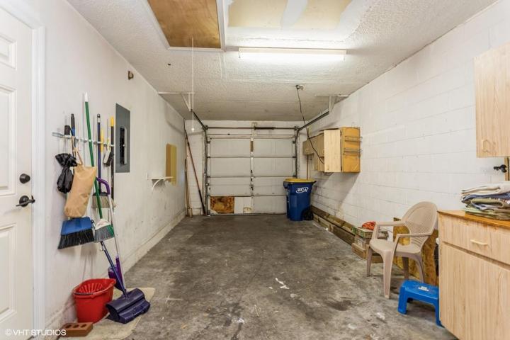 Garage with Workbench