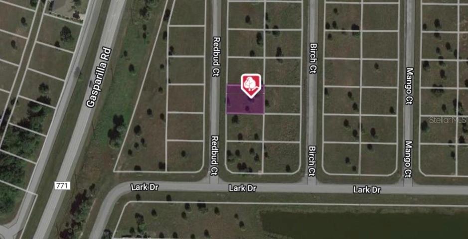 Map picture of 6 Redbud