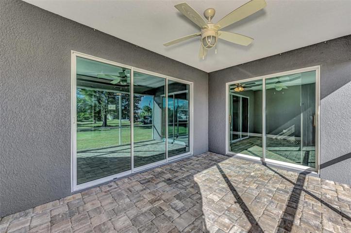 Screened Lanai off Livingroom and Master Bedroom
