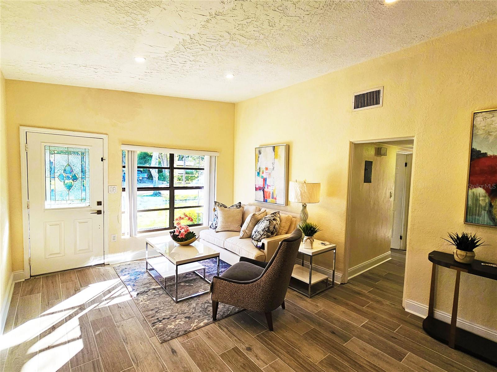 Living Room with a view of the front yard