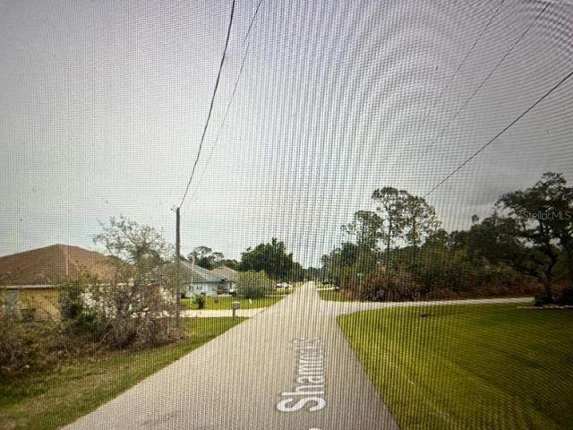 paved street