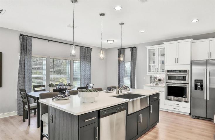 Model Home Design Only. Pictures and furnishings are for illustrative purposes only. Elevations, colors and options may vary. Furniture is for model home staging only.