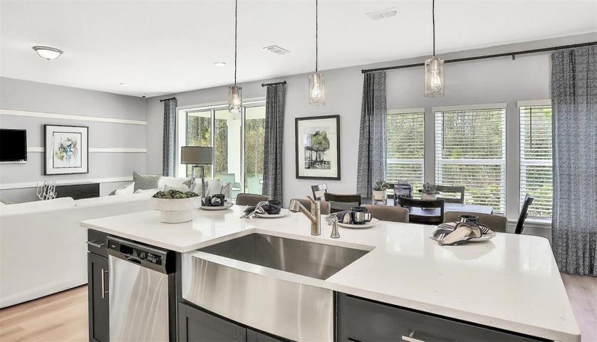 Model Home Design Only. Pictures and furnishings are for illustrative purposes only. Elevations, colors and options may vary. Furniture is for model home staging only.