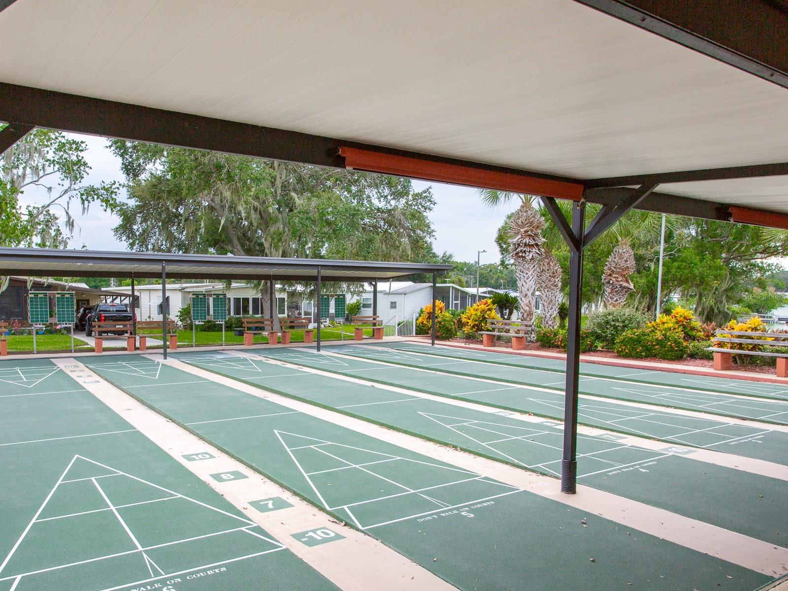 Shuffleboard.