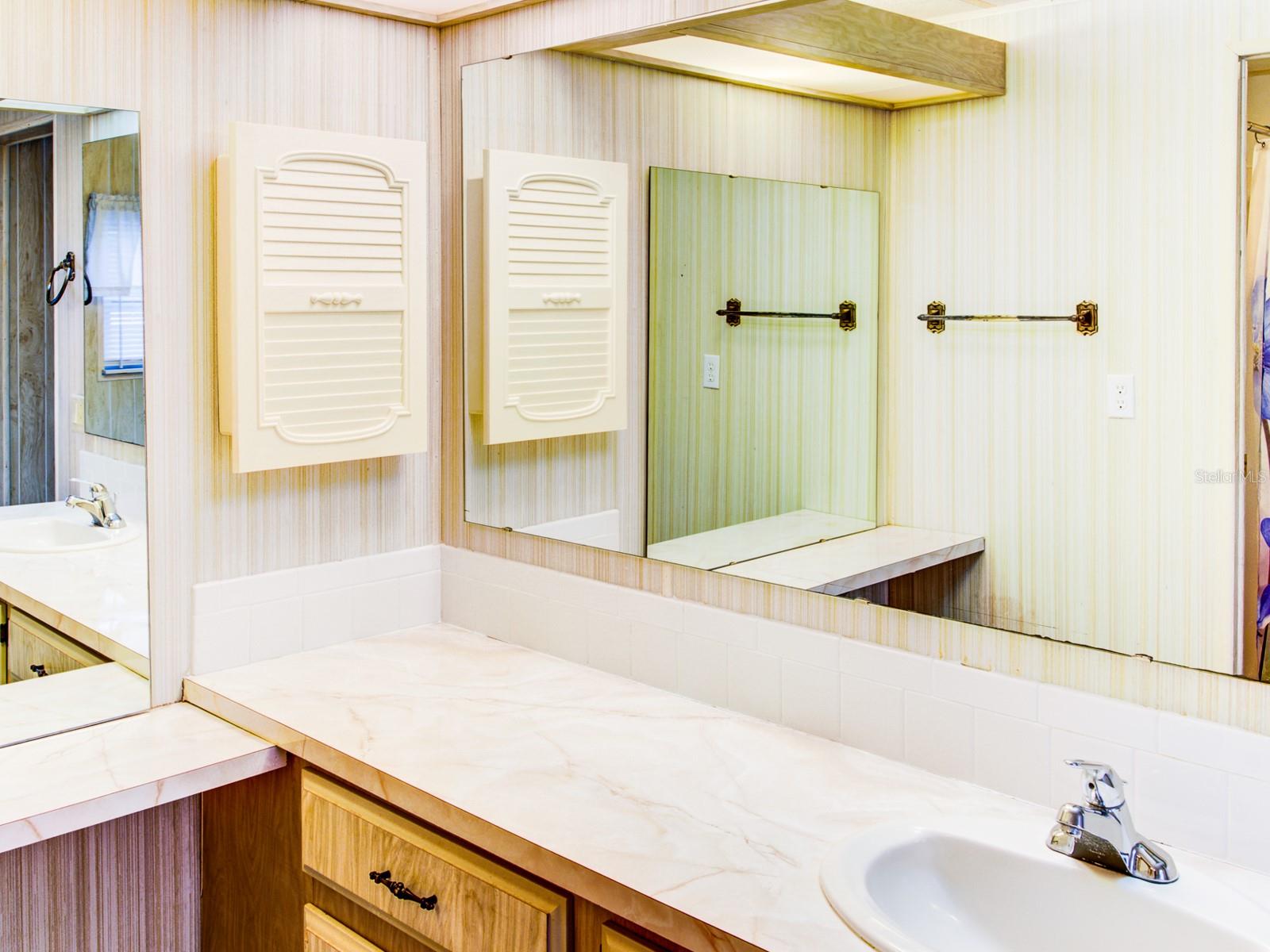 Master bathroom.
