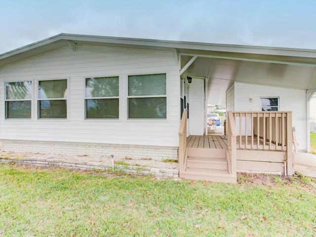 Back of the home.