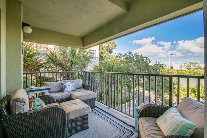 Master bedroom balcony