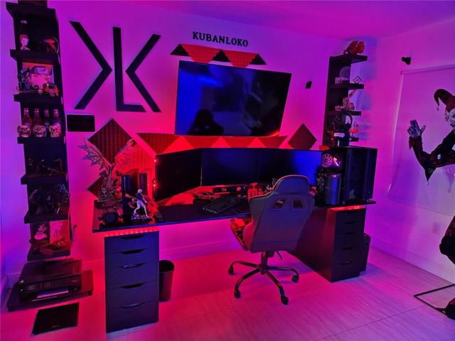 His Side of The Game Room