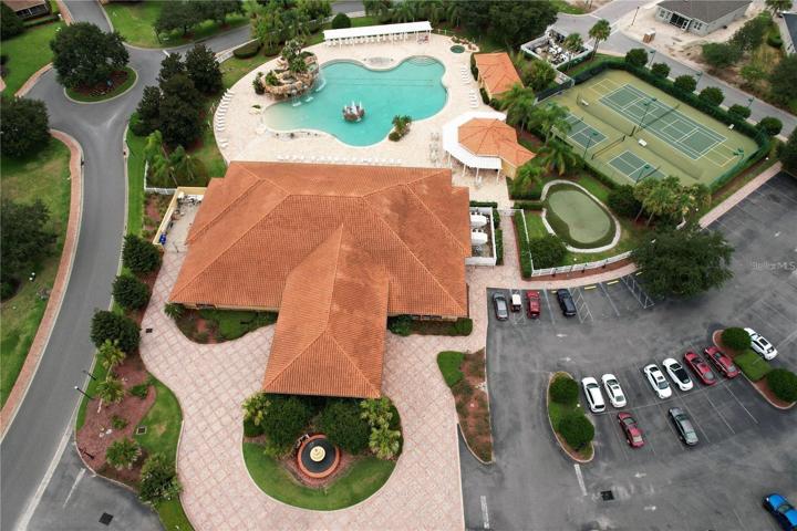Club House Aerial View