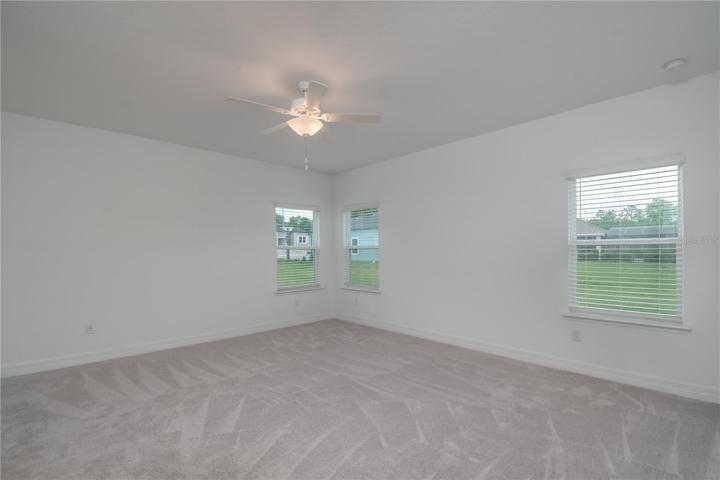 Primary Bedroom w/ Fan
